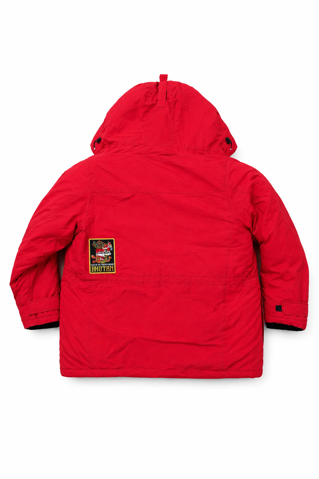 Dickies Red Insulated Hooded Parka Jacket